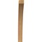 Ekena Millwork 3 1/2"W x 24"D x 32"H Thorton Smooth Knee Brace, Western Red Cedar BRC04X24X32THR00SWR - alternate 2